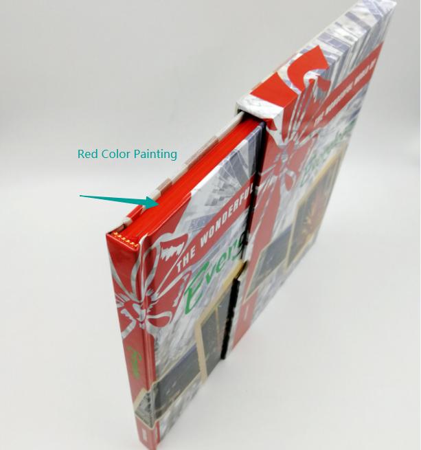 Wie mache ich ein Buch mit Painted Sprayed Edge?