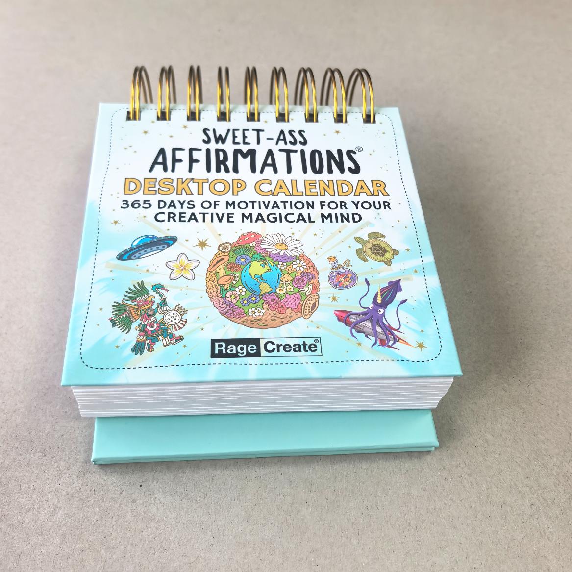 2026 Kalender 365 Tage Desktop-Kalenderdruck mit starrer Box