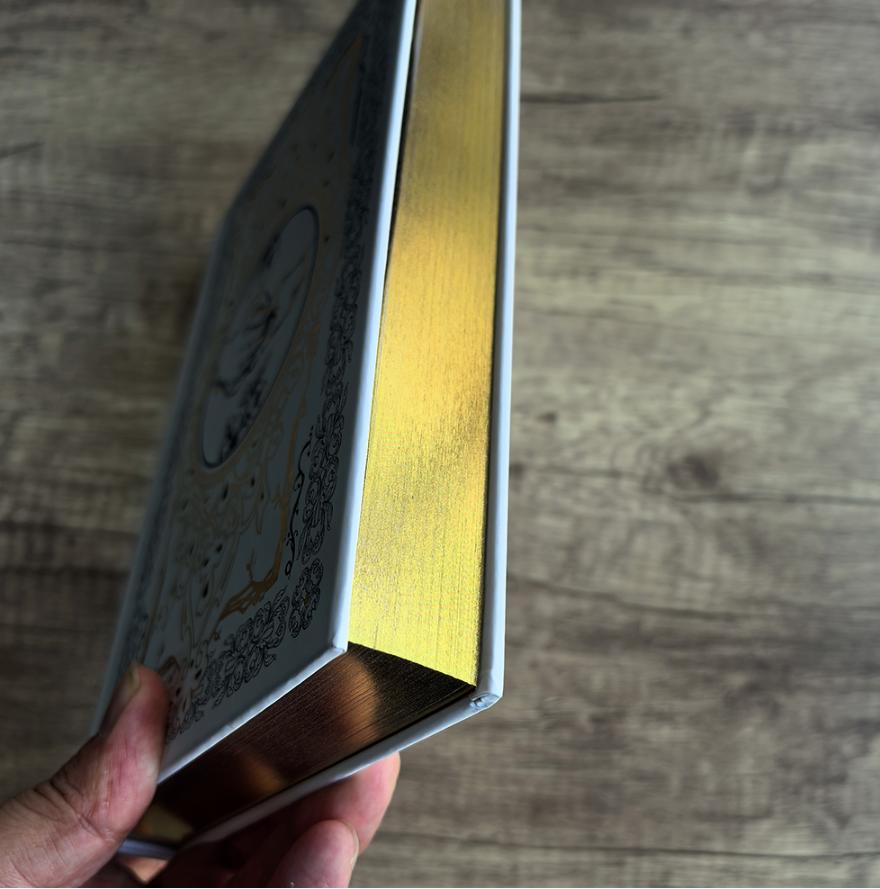 Vorderkante-Behandlungen Buch Limited Run Sprayed Edges Neuartiges Buch