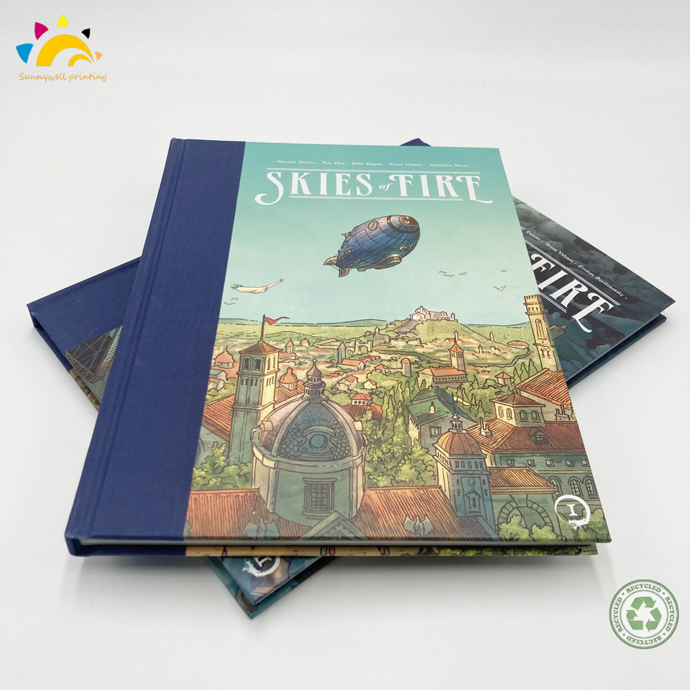 Hochwertiger Comic -Buch, Sattelstich -Comic -Druck