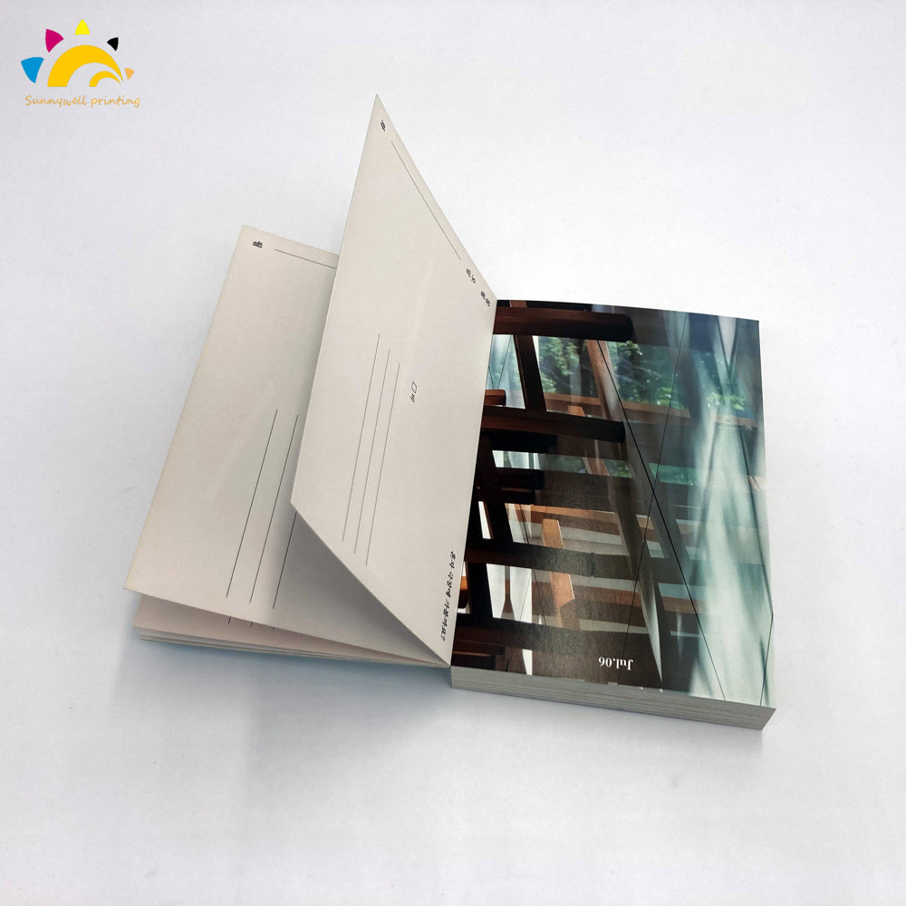 Postkartenbuch Druckriss aus Postkartenbuch