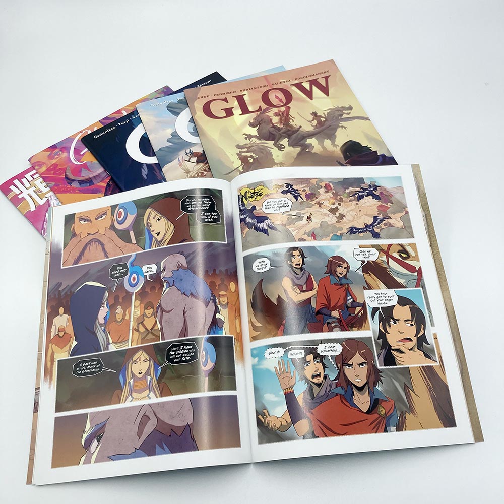 Sattelstiche Full Color Comic -Druck, China -Comic -Drucker